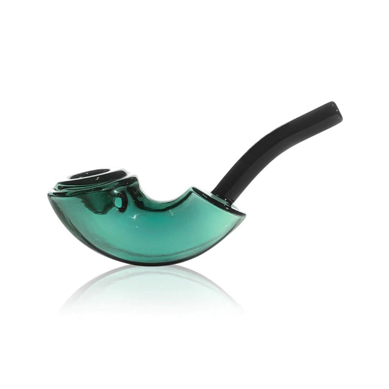 Latest Colorful Winding Style Pyrex Thick Glass Pipes Portable Filter Tube Dry Herb Tobacco Spoon Bowl Handpipes Hand Smoking Handmade Cigarette Holder DHL