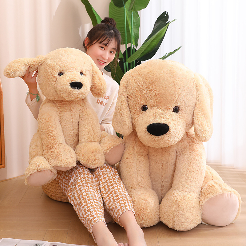 60CM Kawaii Long peluche chien jouets doux peluche oreiller mignon bébé enfants apaiser poupées enfants chambre décor cadeau