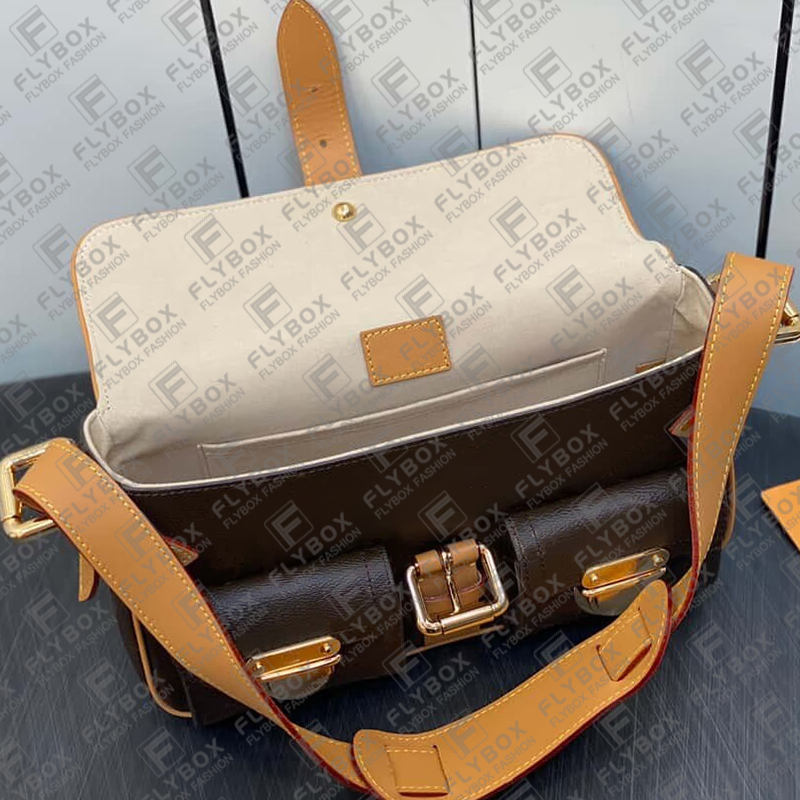 M40027 Bolso vintage Bolso de mano Bolso bandolera Mujer Moda Diseñador de lujo Bolsa de mensajero Bolsa de monedero de calidad superior Entrega rápida