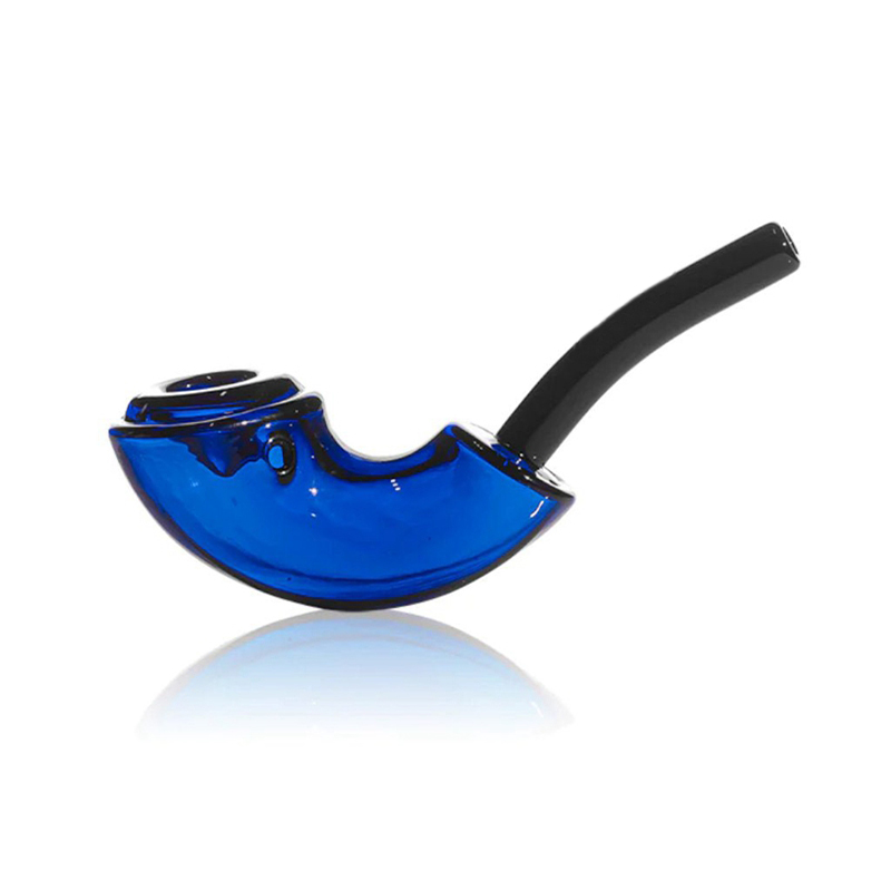 Último estilo de enrolamento colorido pyrex tubos de vidro grossos tubo portátil tubo seco erva tabaco colher tigela de mão fumando mão fumando artesanato de cigarro dhl