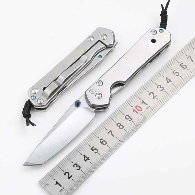 Nowy klasyczny Sebenza 21 małych noży Cr Składanie noża 5cr15Mov 58HRC Stone Wash Tanto Blade Stal nierdzewna Uchwyt Edc Pocket Gift Noży