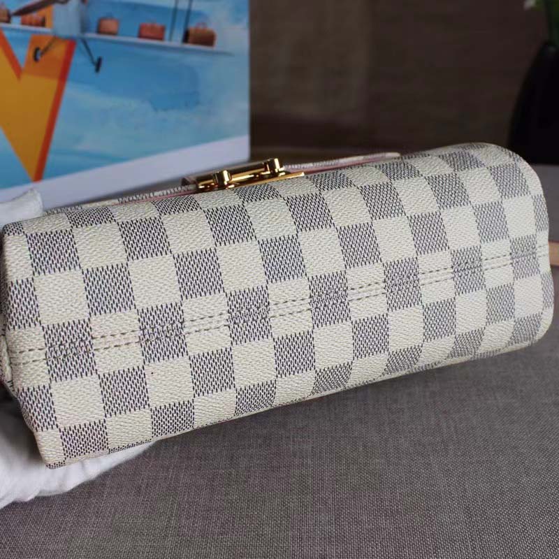 2023 High quality Shoulder Bag woman handbag designer Grey and white check bag