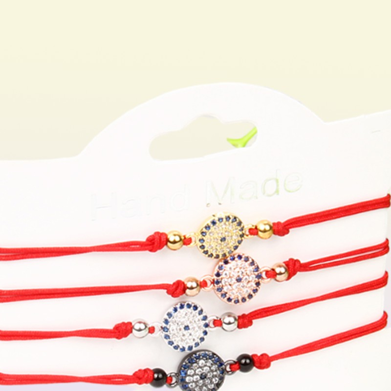 Nouveau Design Bracelets faits à la main femmes 2019 nouvelle corde Cz perles Bracelets bijoux accessoires mauvais œil chanceux Hamsa bracelet8764327