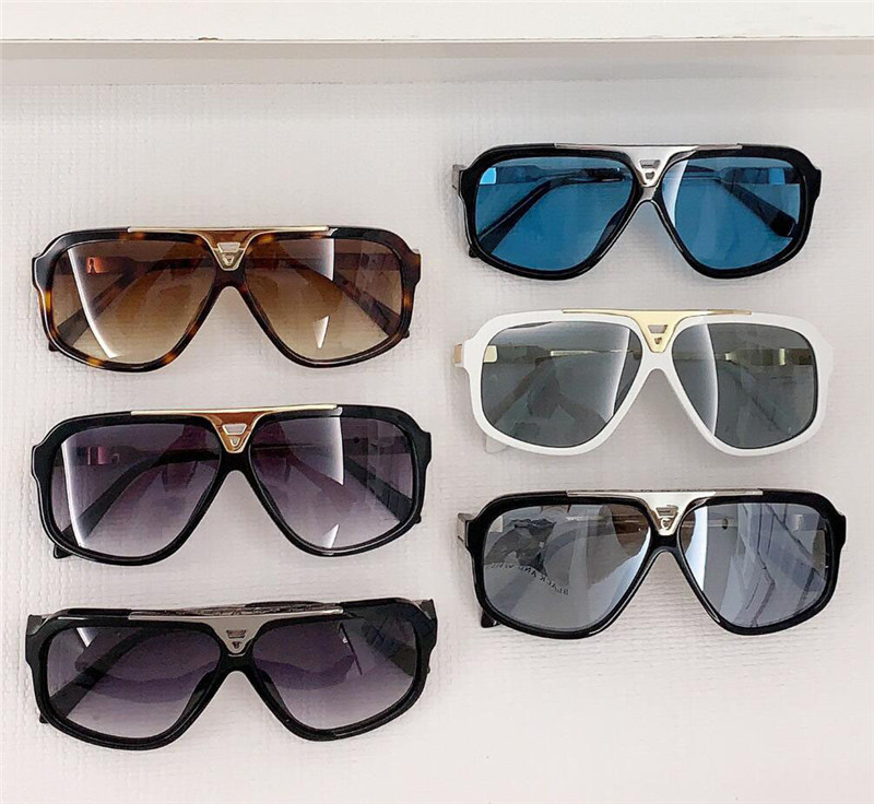 Nouveau design de mode lunettes de soleil pilote Z1900 monture en acétate style simple et généreux lunettes de protection UV400 extérieures haut de gamme
