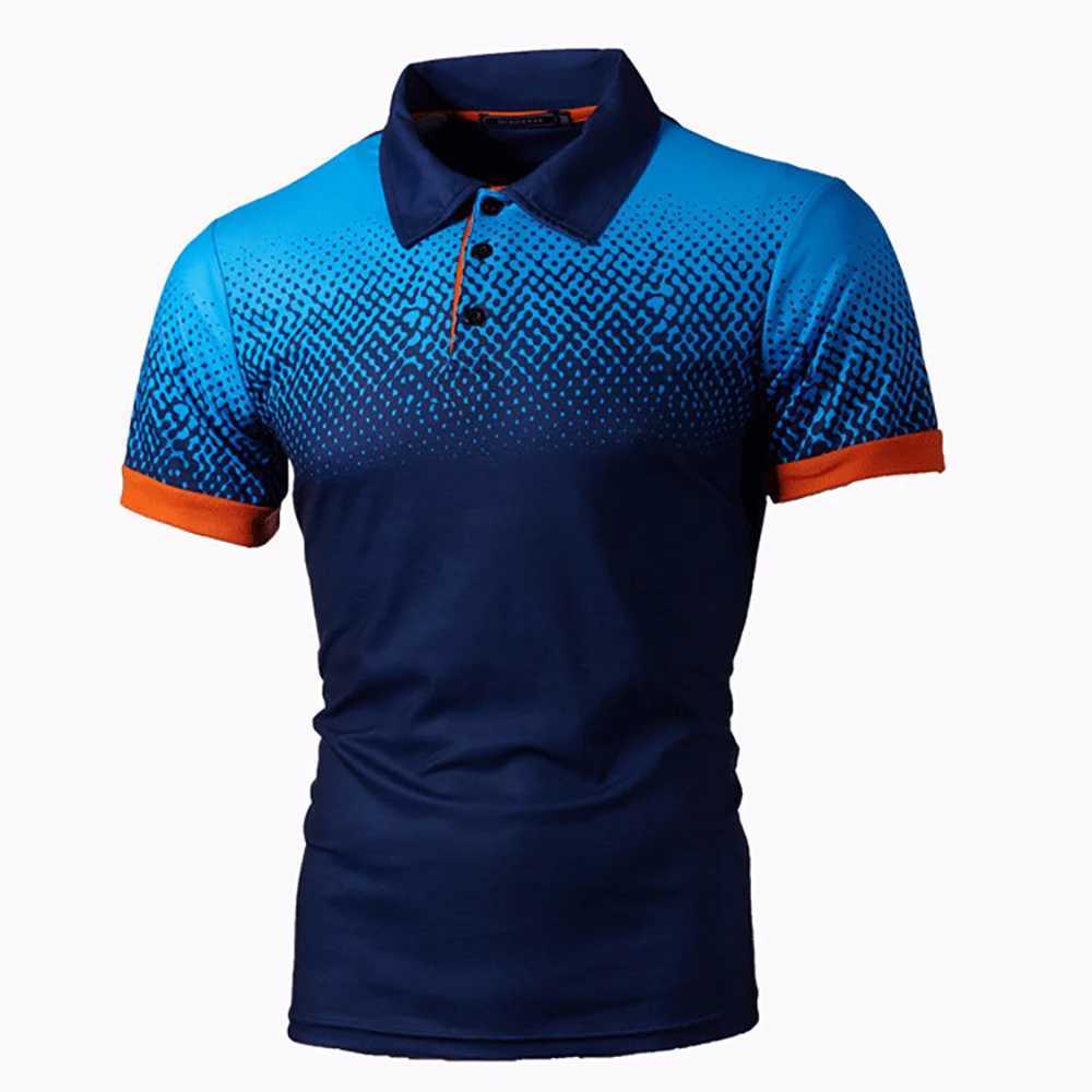 Herenpolo's Zomer Casual T-shirts Heren Poloshirts met korte mouwen Ademend Zakelijk Mode T-shirt Heren Golf Pullover Kleding