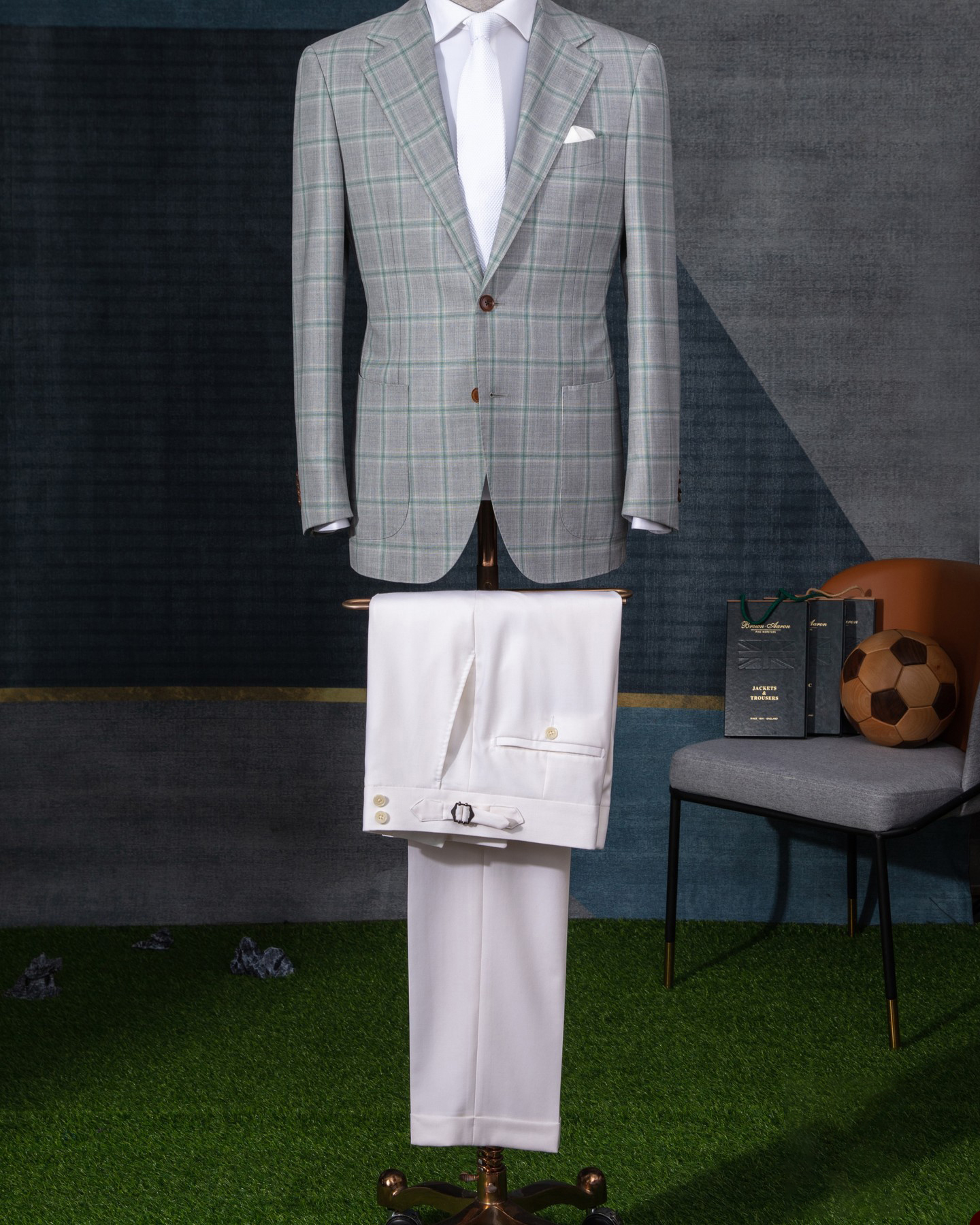 Due pezzi smoking da sposa abiti da uomo bei candidati scialle bavero vestito plaid due bottoni tre pacchetti tasche personalizzate cappotto multi-scenario primavera casual