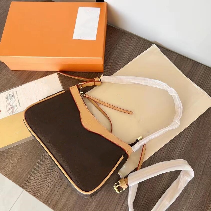 Designer Crossbody Bag voor vrouwen Kwaliteit Lederen schoudertassen Kruislichaam met munten Portebanden Portemonnees met doos