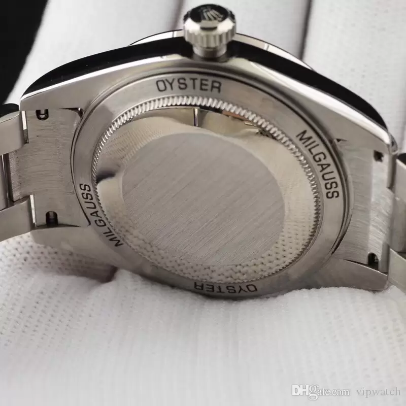 Herrenuhren, vollautomatische mechanische Uhr aus Edelstahl, wasserdicht, superleuchtend, Saphirspiegel-Armbanduhren