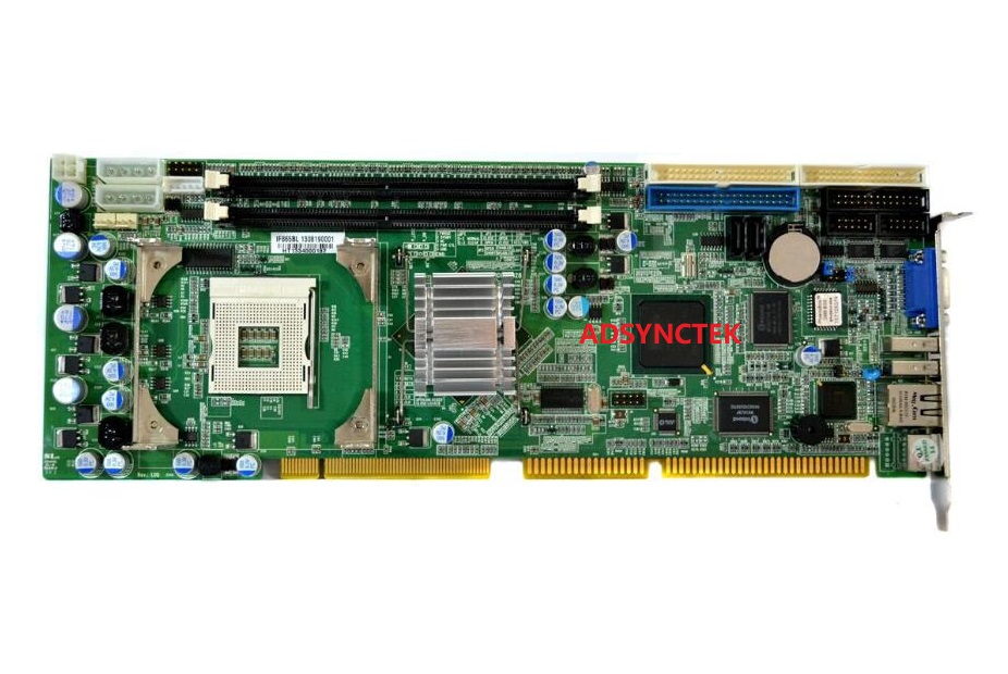 865 carte CPU pleine taille carte IPC ISA PCI doigt d'or carte mère industrielle PICMG1.0 à bord 82865GV ICH5 LAN IDE