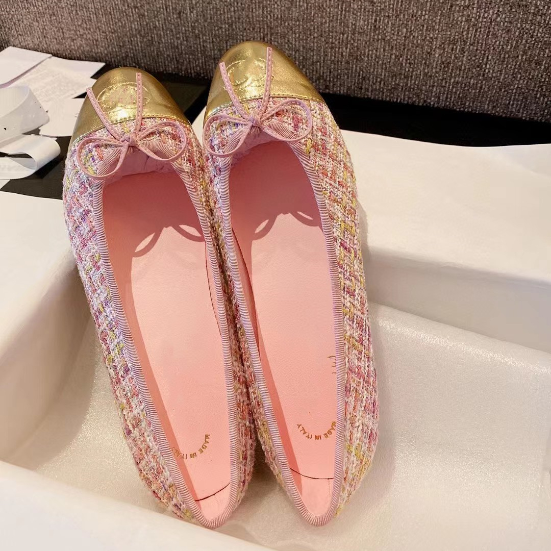 Chaussures habillées de styliste pour femmes, chaussures plates avec nœud de Ballet à la mode, coupe légère en cuir, chaussures assorties françaises, 2023