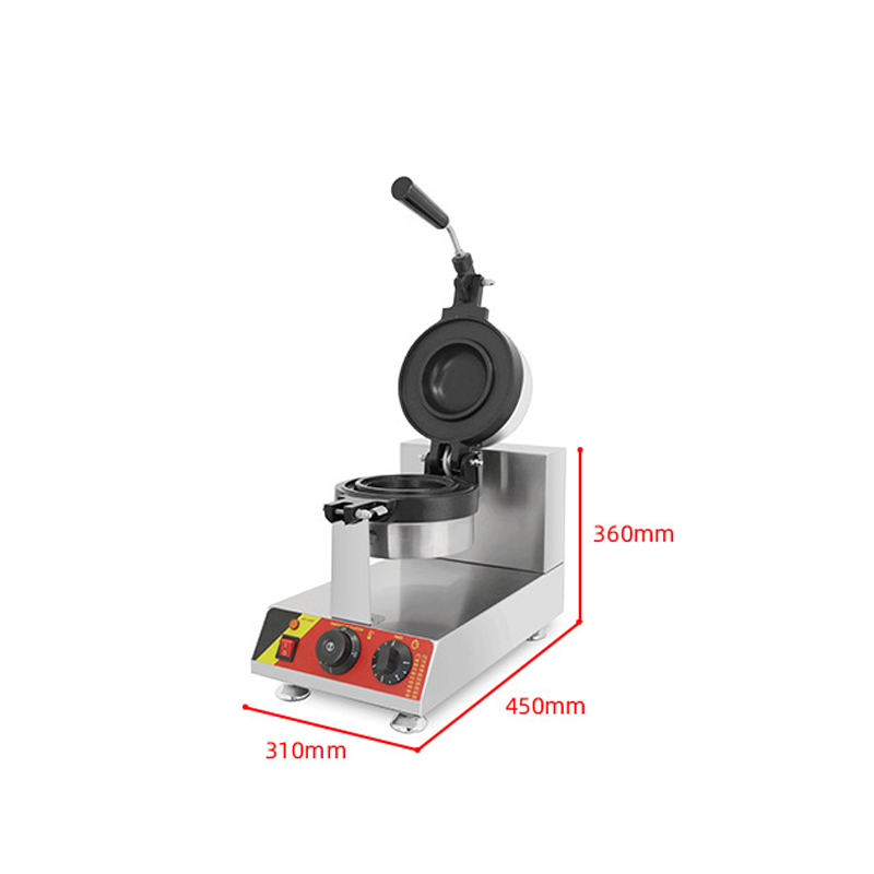 Food Processing 110v 220v Commercial Ice Cream Gelato Panini Press Waffle Machine