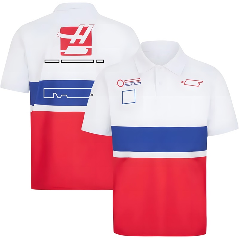 T-shirt de l'équipe F1 de formule 1 2022 – 2023, Polo de course, sport automobile, décontracté, respirant, pour les fans, maillot d'extérieur