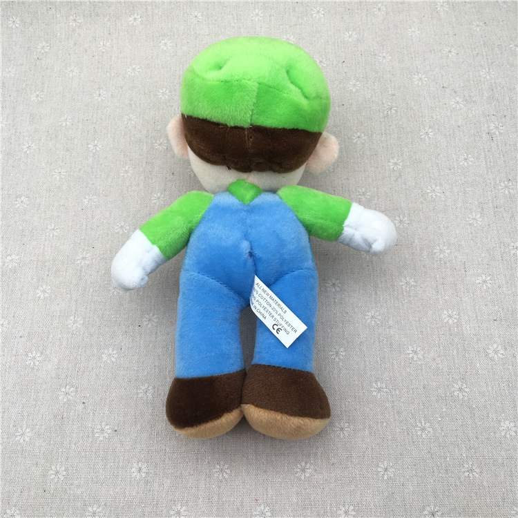 Kawaii rouge vert Bro peluche sac à dos enfants mignon doux PP coton peluche jouets pour enfants cadeau d'anniversaire