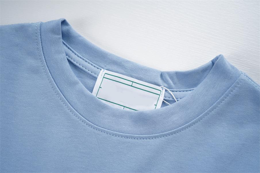 2023 Primavera e l'estate nuova lettera CE logo stampato girocollo T-shirt da uomo e da donna in cotone manica corta pullover allentato S-XXXL