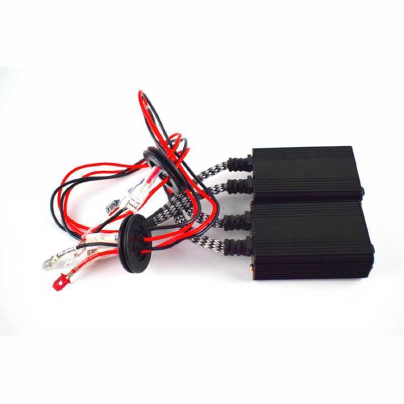 NIEUW H4 H7 H1 H11 9005 9006 H8 H8 H3 Autolicht Canbus Decoder geen fout gratis bedrading kabelboom LED -koplamp Auto lamplichten