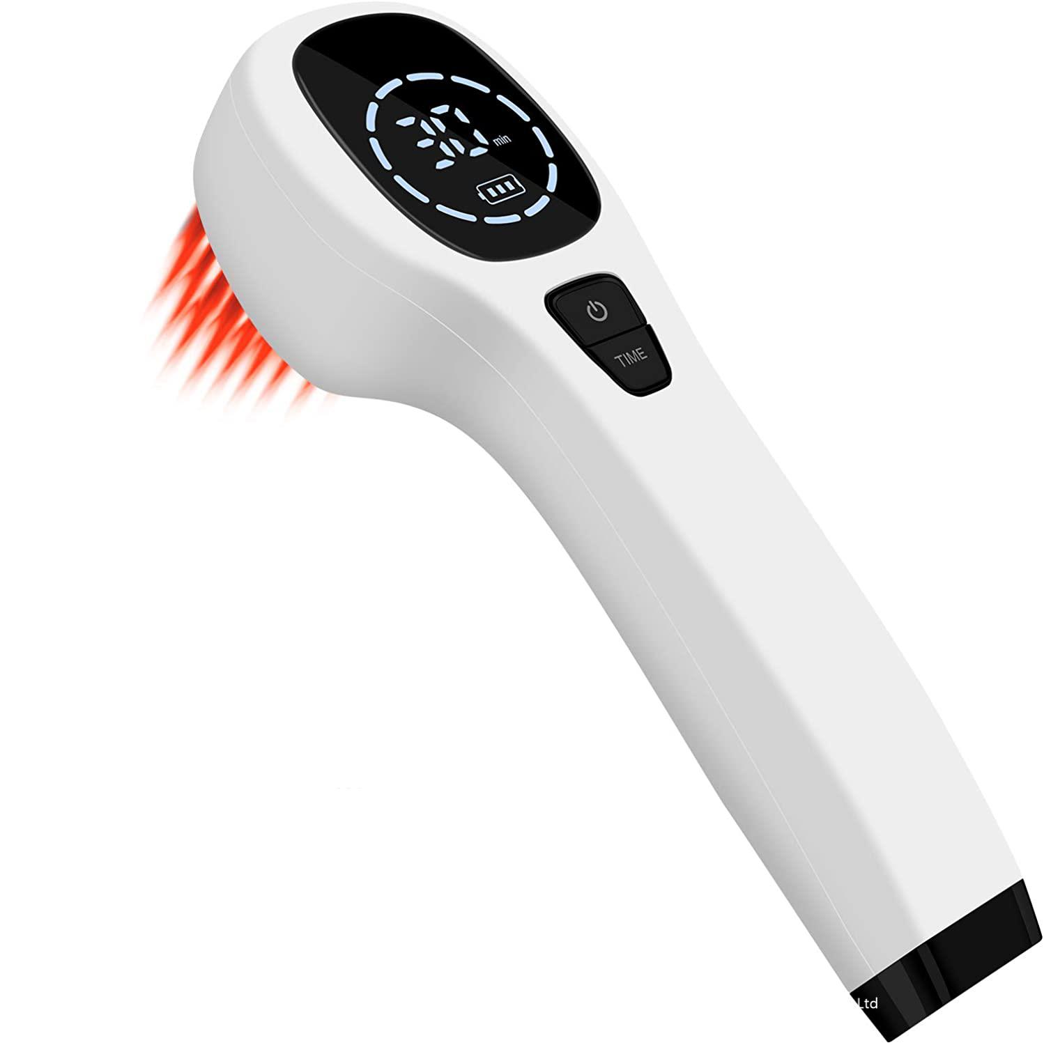 Handheld red light treatment equipment is suitable for knee, shoulder, back, joint, and muscle pain in humans and animals