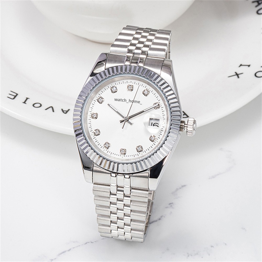 watches high quality 28/36/41mm Automatic Movement Stainless Steel Watch women 2813 Mechanical Quartz Wristwatches Luminous 5 ATM waterproof montre de luxe