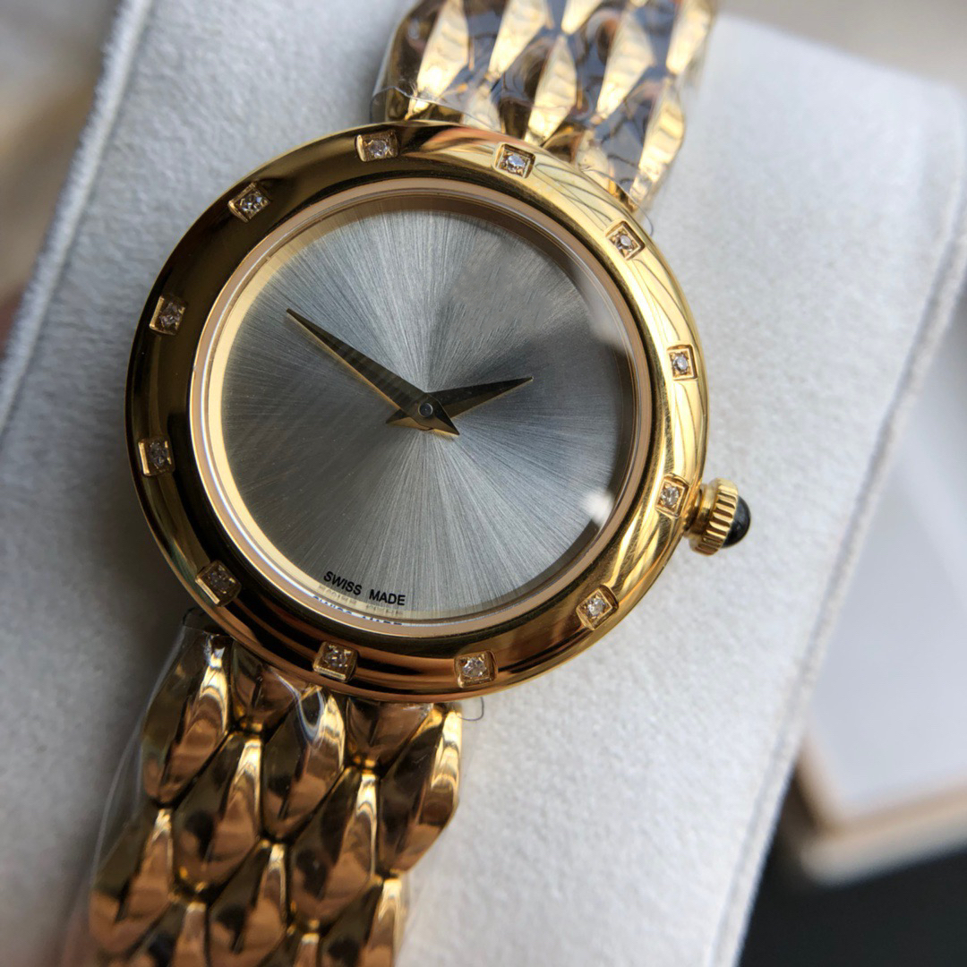 새로운 디자이너 시계 여성 쿼츠 시계 316L 스테인리스 스틸 케이스 정통 스위스 원래 전자 운동 28mm 슈퍼 럭셔리 고품질 시계