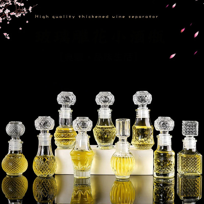 Weingläser 50100 ml Luxus-Hausbarglas bleifreier Whiskey-Dekanter für Likör Scotch Bourbon 210512-01 231115