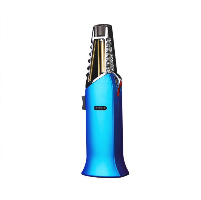 XXL BUTANE SCORCH TORCH JET 라이터 928A 바람 방전 가스 불꽃 거인 주방 바베큐 피크닉 홈 파티를위한 거대한 리필 가능한 마이크로 요리 라이터