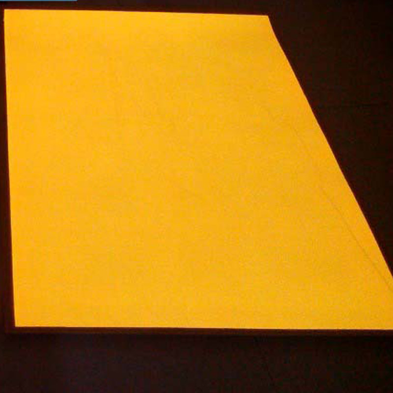 Long Life Time Flexible A3 Size Orange Color El Sheet Panel + 12 Inverter by DHl
