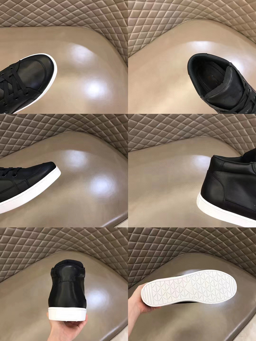 Célèbre luxe hommes chaussures décontractées Re-Nylon baskets de course Italie bande élastique délicate hauts hauts blanc noir cuir designer extérieur occasionnels marche formateurs boîte EU 38-45