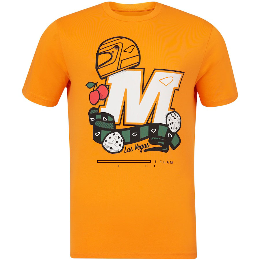 2023 nova camisa do logotipo da equipe de f1 fórmula 1 corrida camiseta fãs de carro de verão confortável impresso camiseta de manga curta camisa masculina topos