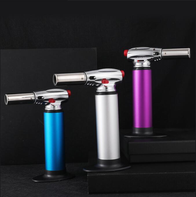 XXL Butane Scorch torch jet Lighter 877 Windproof Gas flame Giant Refillable Micro Culinary Lighters For Kitchen BBQ barbecue Picnic Home Party