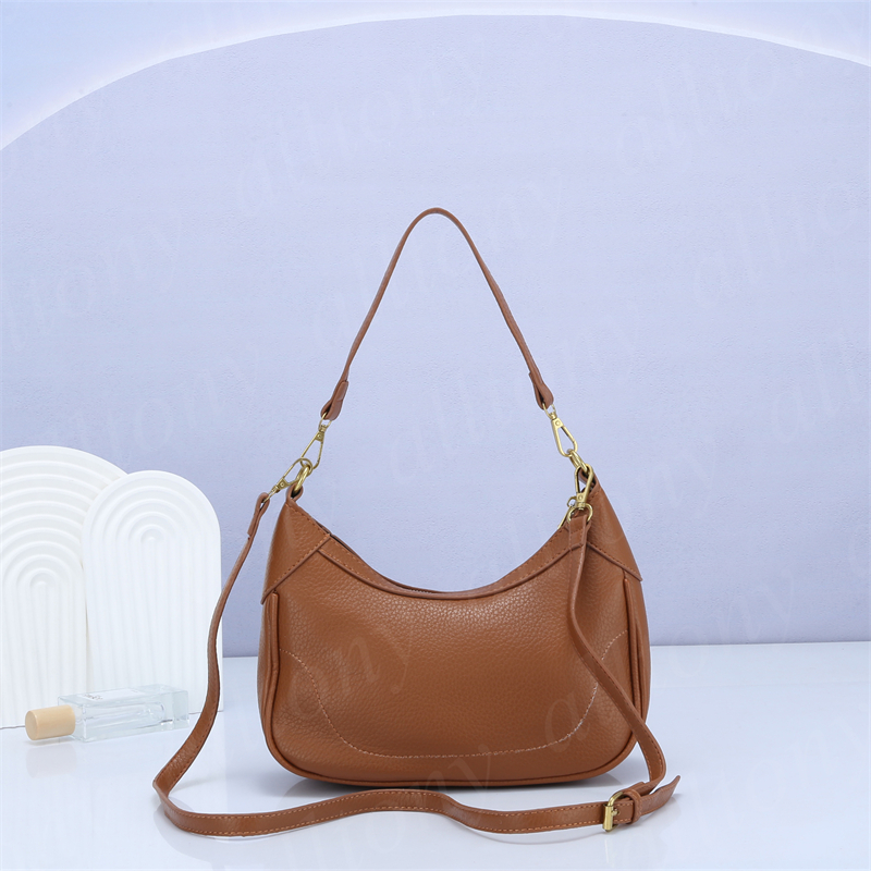 Mode Pu lederen driehoek halve maan tas dames ontwerpers onderarmtas Luxe portemonnee handtas hobo crossbody clutch tote schoudertassen