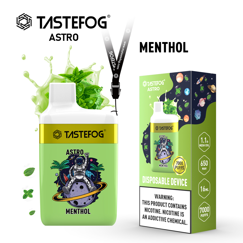 Penna vaporizzatore usa e getta originale Tastefog Astro 7000 2% vaporizzatori ricaricabili all'ingrosso