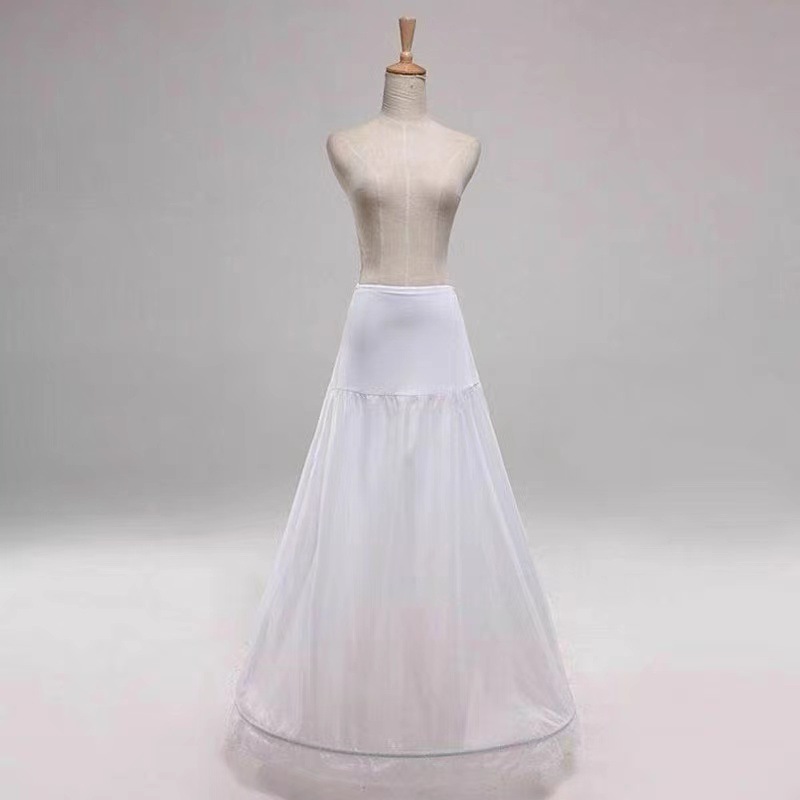 Prix de gros 1 cerceau osseux élastique jupinage de taille pour la robe de mariée sirène nuptiale