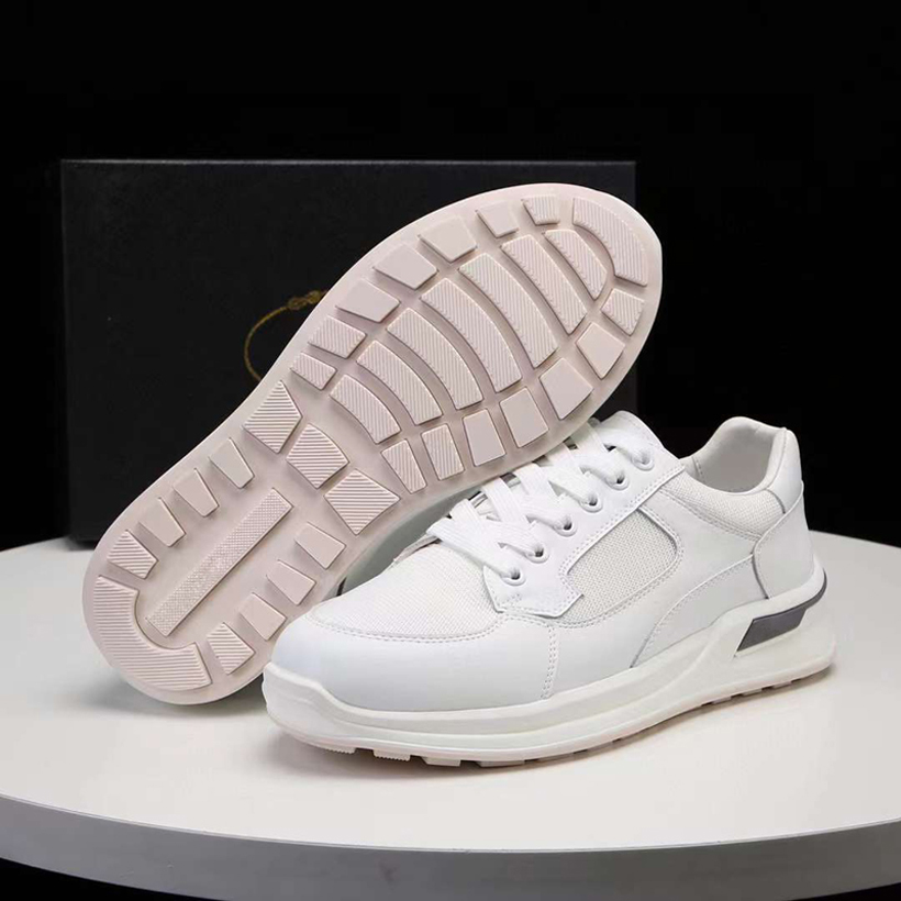 Słynne mężczyźni swobodne buty starsze blok muchowy bieganie trampki Włochy luksusowe żywice onyksowe niskie topy czarne białe designer skórzany oddychanie butów atletycznych UE 38-45