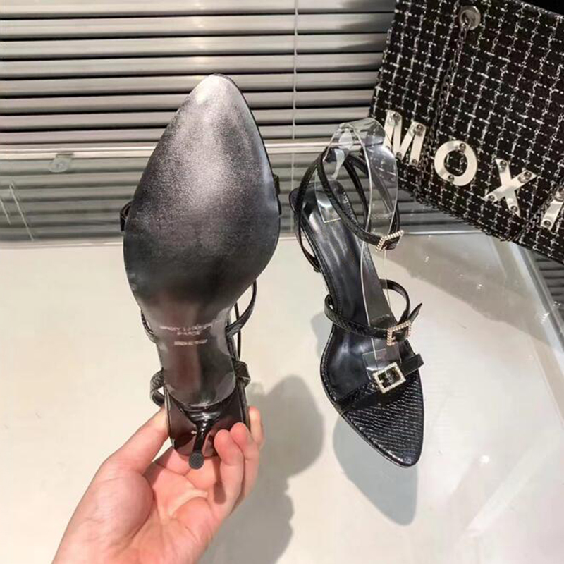 Moda Women Sandals bombas Zoe 80 mm Itália