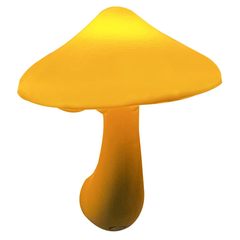 Protection de l'environnement LED veilleuse champignon applique prise ue contrôle de la lumière Induction économie d'énergie chambre lampe décor à la maison