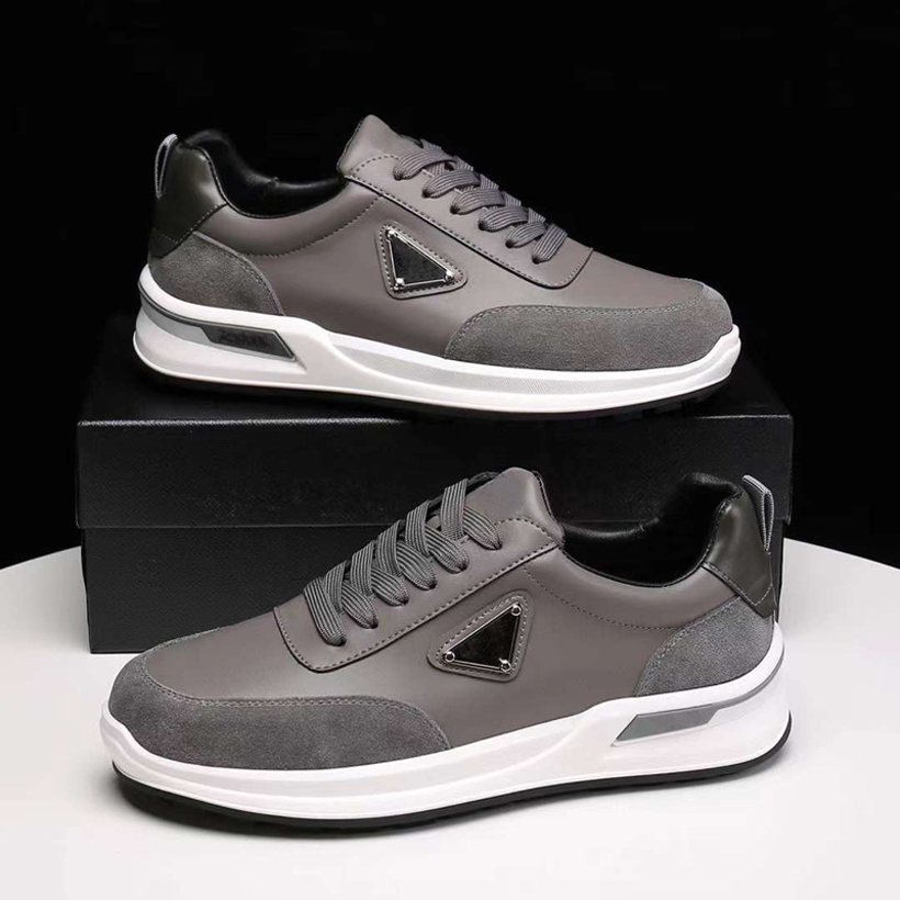 Berömda varumärke män casual skor flyblock löpande sneakers Italy Delicate Elastic Band Low Tops Onyx Harts White Black Leather Designer Walking Sports Shoes Box EU 38-45