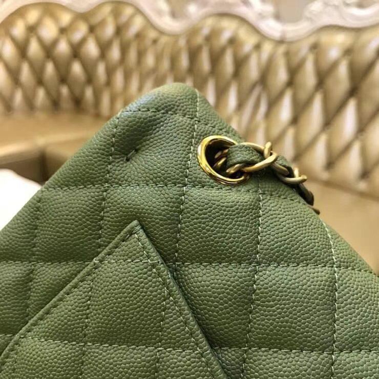 Luxury Shopping Top Designer Women 10a Top Tier Quality Flap Bag Luxury Designer 28cm 18cm Real Leather Lambskin Classic All Green Purse Quilted Crossbody Handbag