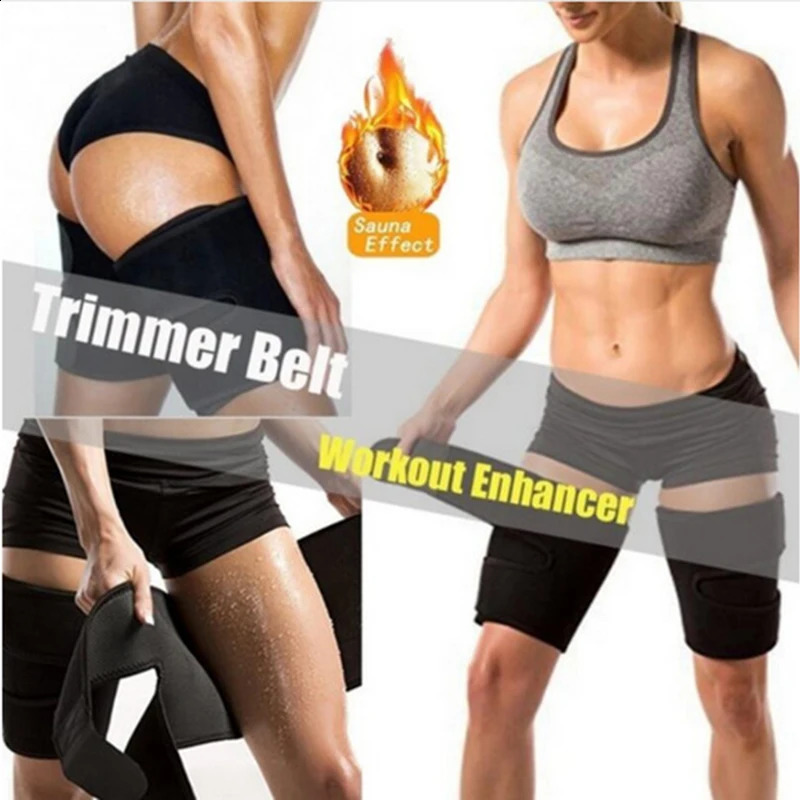 Waist Tummy Shaper Slimming Leg Shaper Sauna Sweat Thigh Trimmers Warmer Slender Shaping Legs Belt Wraps Thermo Neoprene Compress Belt shaper panty 231115