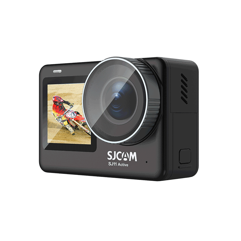 SJCAM SJ11 액티브 듀얼 화면 액션 카메라 H.264 4K 30FPS 안티 셰이크 울트라 HD 비디오 라이브 스트리밍 자이로 WiFi 원격 스포츠 DV