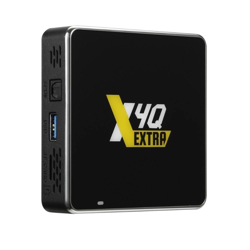 Ugoos X4Q Extra Smart TV Box Android 11 Amlogic S905X4-J 4GB 128GB 2.4G/5G Wifi BT5.0 1000M 4K Set Top Box Dolby Vison Supported