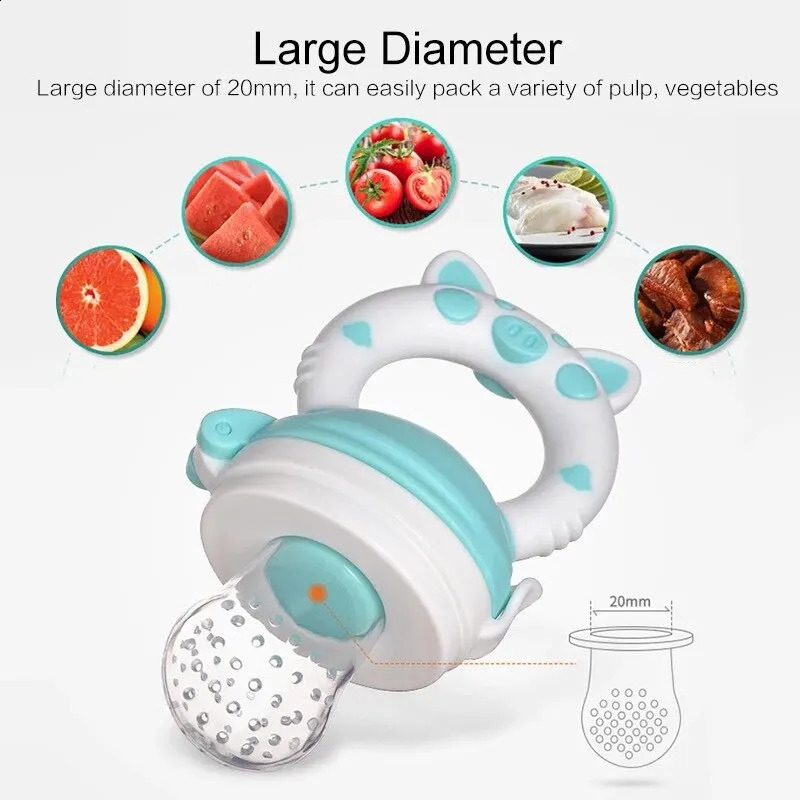 Bottle Warmers Sterilizers Silicone Fresh Food Nibbler Baby Feeder Kids Boy Girl Fruit Nipples Feeding Safe Infant Supplies Nipple Soother Bottles 231116