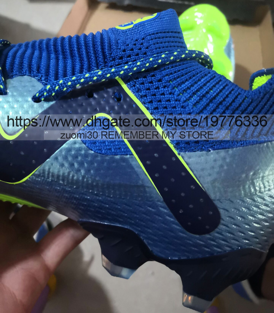 Send With Bag Quality New 2024 Soccer Boots Future Ultimate FG Neymars Socks Football Cleats Mens Soft Leather Comfortable Lithe Training Soccer Shoes Size US 7-11.5