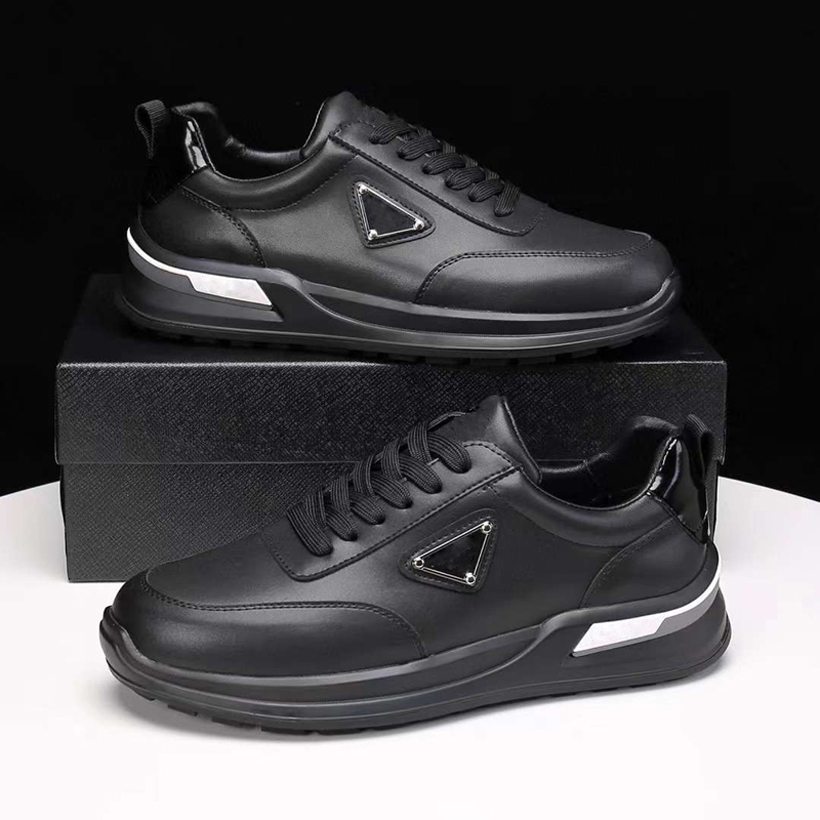 Berömda varumärke män casual skor flyblock löpande sneakers Italy Delicate Elastic Band Low Tops Onyx Harts White Black Leather Designer Walking Sports Shoes Box EU 38-45