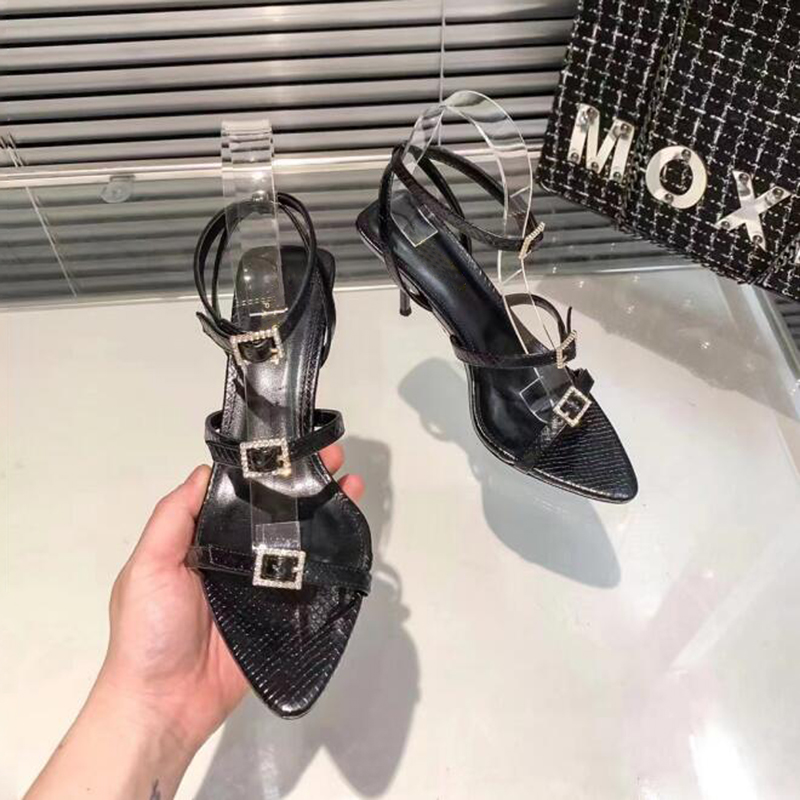 Moda Women Sandals bombas Zoe 80 mm Itália