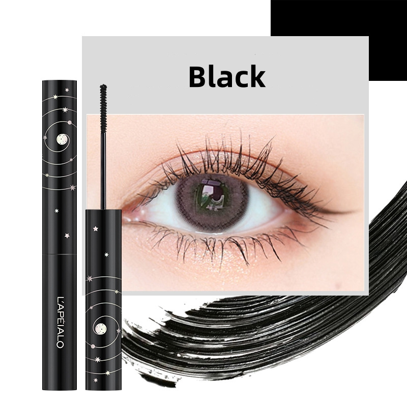 Colored Mascara Waterproof Blue White Black Purple Lengthen Eyelashes 4D Silk Fiber Eyelash Extension Eyes Makeup for Party Use