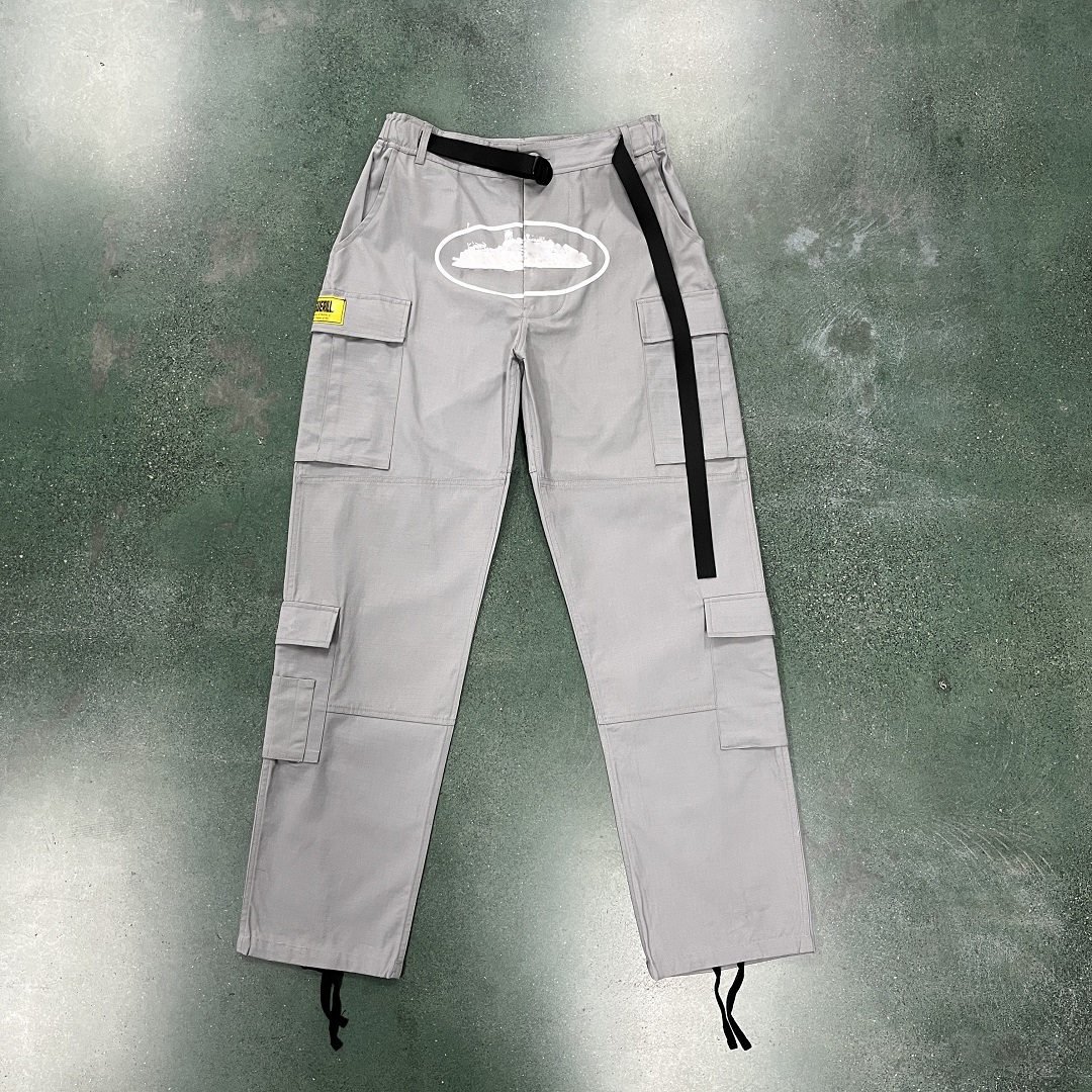 Tasarımcı Teknik Pantolon Paraşüt Drawstring Street Giyim Joggers Geniş Bacak Techpants Kadın Hip Hop Cepleri Büyük boy pantolon eşofman