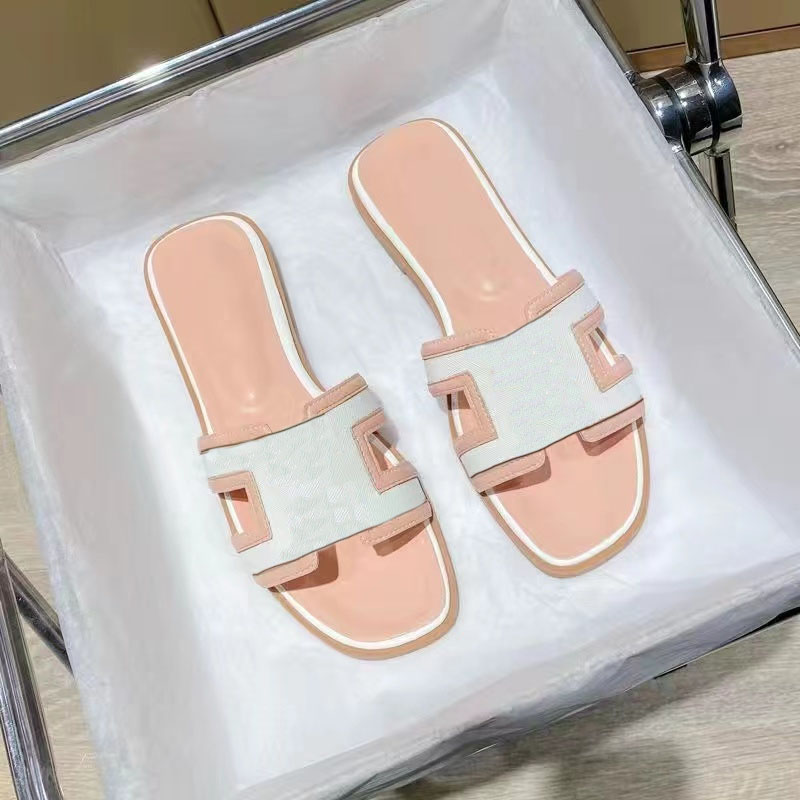 2023 Sandalet Lüks marka Kadın Slaytlar Düz Flip Flop Slayt Moda Plaj Sandalet Terlik Ayakkabı Tasarımcısı Turuncu Timsah Derisi Yaz Deri boyutu