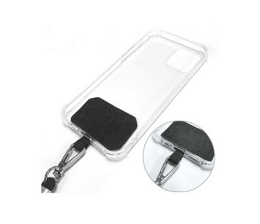 Lanières universelles de téléphone à bandoulière avec Patch, corde de cou réglable pour téléphone portable, sangle de cordon de suspension