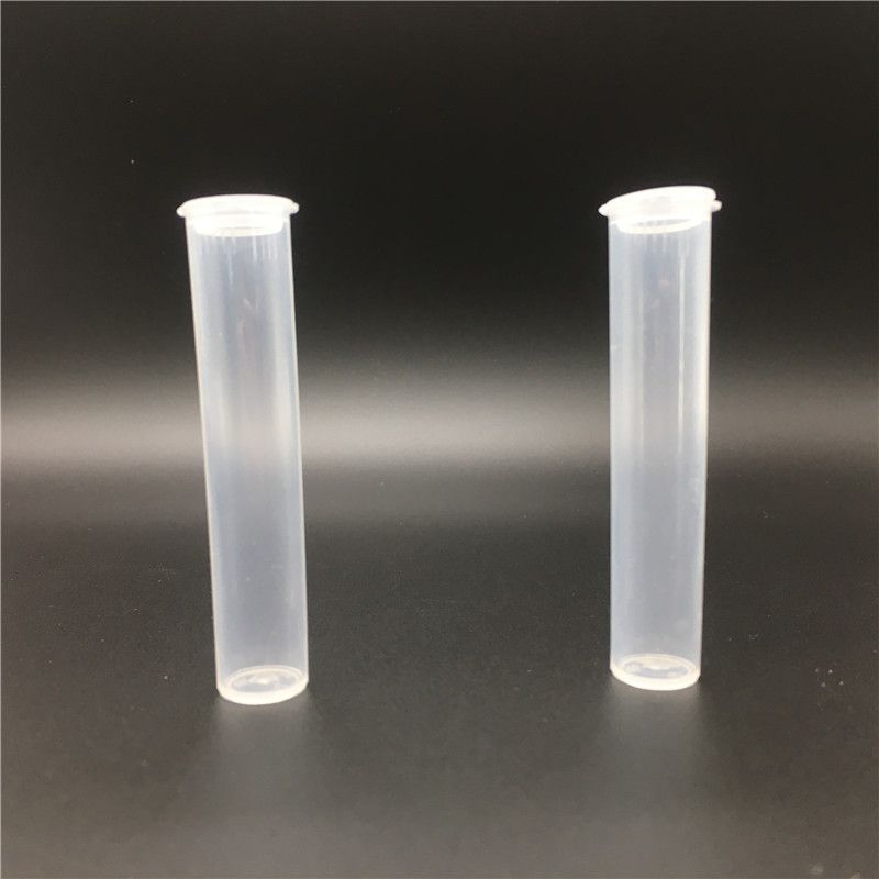 Tubos de PVC resistentes a crianças em branco para 0,5ml 0,8ml 1,0ml 510 Cartucho Personalizar Cartuchos Vape Embalagem Pacote à prova de crianças Tubos de plástico adesivos