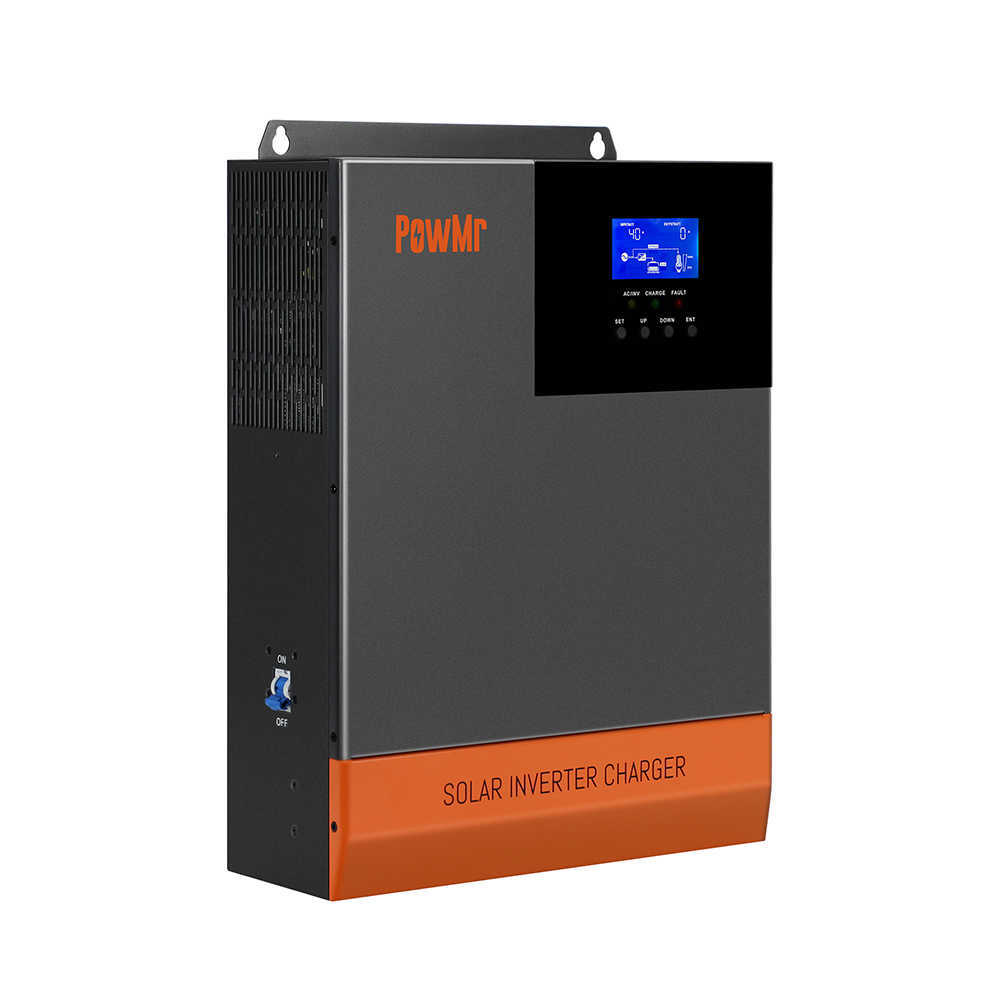 PowMr 5.6KW 230Vac 48V Off-Grid Hybrid Solar Inverter with MPPT 80A Support Parallel and WIFI Max PV 500Vdc for Battery Charger