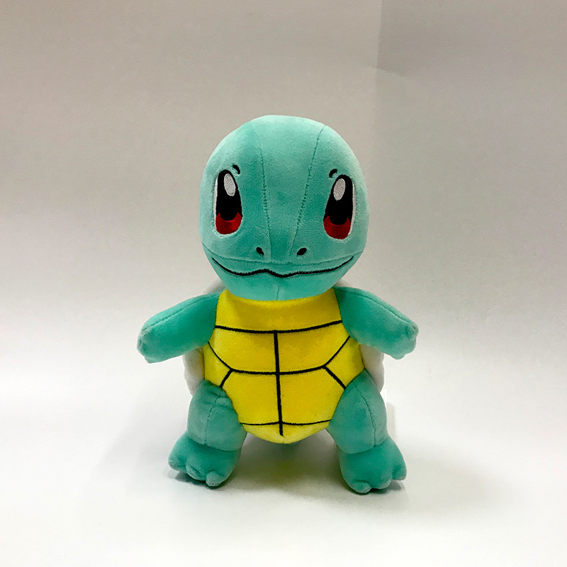 Factory wholesale 20cm 4 styles tortoise fire dragon plush toys animation film and television peripheral dolls children's gifts